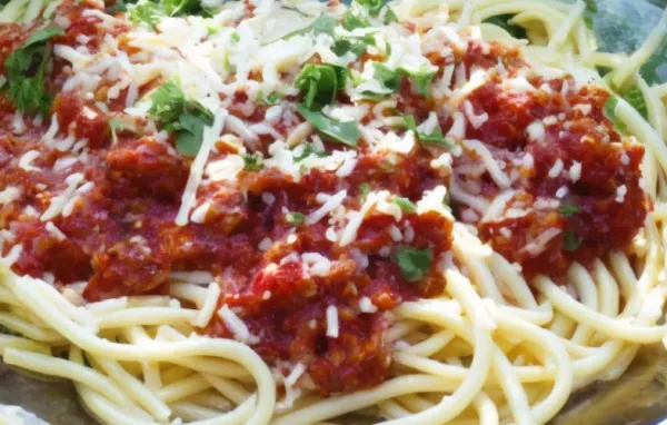 World's Best Pasta Sauce