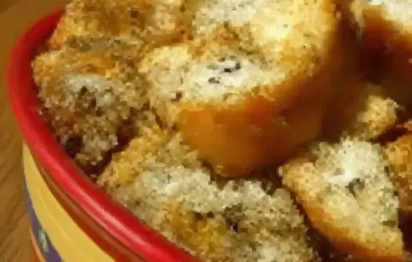 Yummy Garlic Croutons