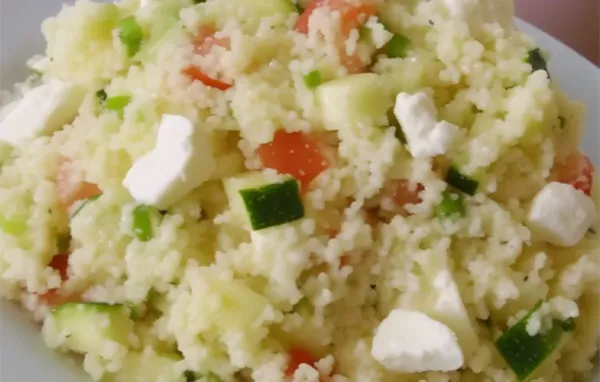 Zesty Greek Couscous Recipe