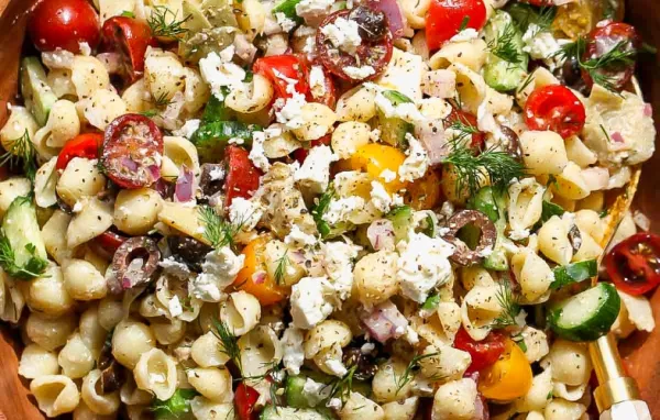 Zesty Southern Pasta and Bean Salad