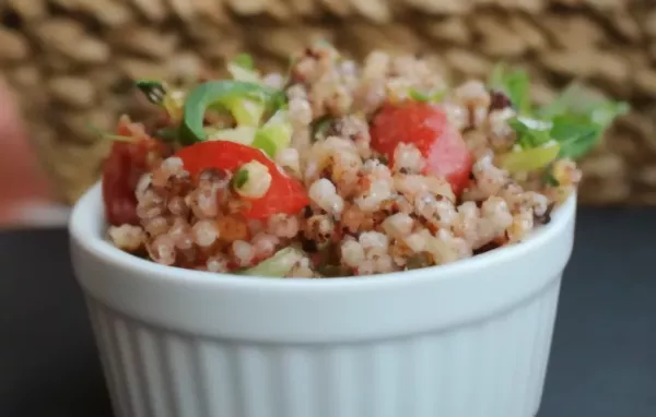 Zesty Whole Grain and Vegetable Salad