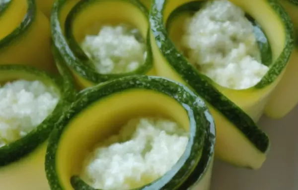 Zucchini and Ricotta Roll-Ups