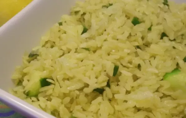 Zucchini Orzo