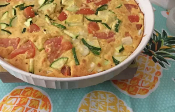 Zucchini Tomato Pie