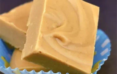 2-Ingredient Peanut Butter Fudge
