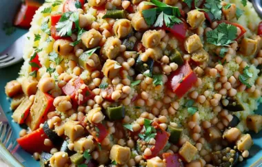 25-Minute Tunisian Vegetable Couscous