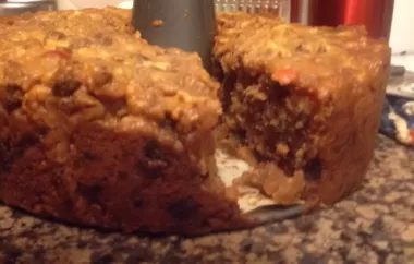 A classic holiday fruitcake recipe passed down from mom
