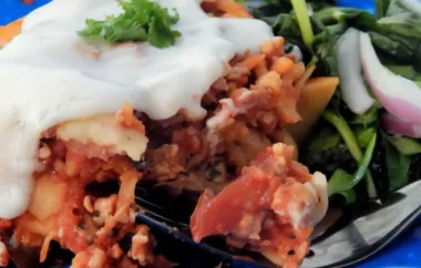 A delicious and healthy paleo casserole with a unique twist of flavors