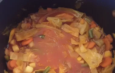 A delicious and hearty soup perfect for cozy nights by the campfire