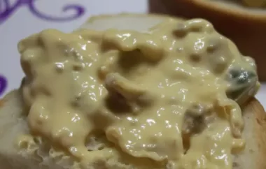 A delicious and savory dip inspired by the classic Philadelphia cheesesteak sandwich