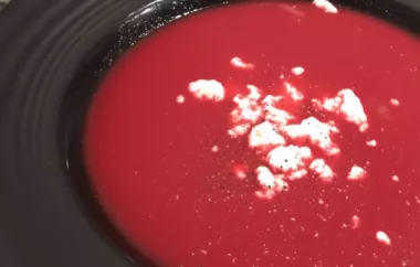 A hearty and flavorful bay leaf beet soup recipe