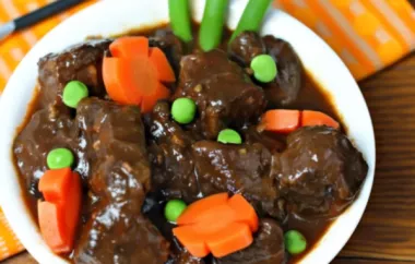 A hearty and flavorful beef stew with a beautiful twist of carrot flowers.