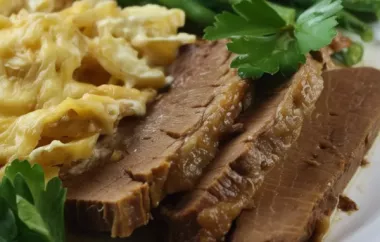 A mouthwatering recipe for bangin' smokey beef brisket cooked to perfection.