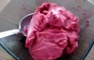 A refreshing and fruity sorbet recipe combining the flavors of strawberries, blackberries, and peaches.