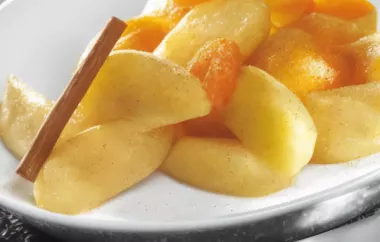Actifried Apples with Apricots and Almonds
