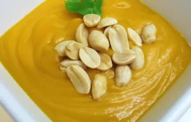 African Sweet Potato and Peanut Soup Recipe