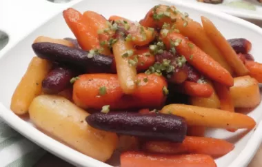 Air-Fried Carrots with Balsamic Glaze