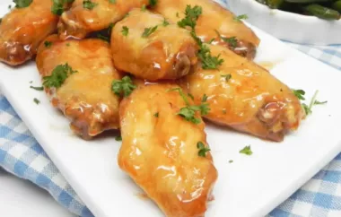 Air-Fried Sweet and Sour Chicken Wings