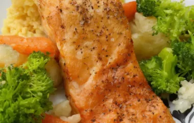 Air-Fryer Salmon For One