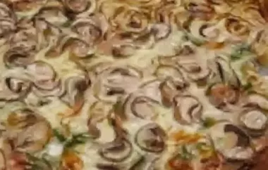 Allie's Mushroom Pizza