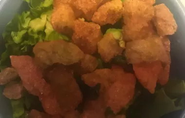 Amazing Crunchy Tofu Salad