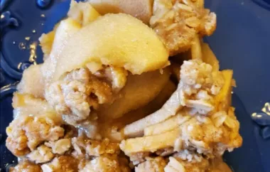 Apple Maple Crumble Pie