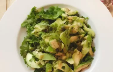 Arugula-Avocado Salad with Pumpkin Seeds