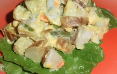 Asian-German Fusion Potato Salad - A Unique Combination of Flavors