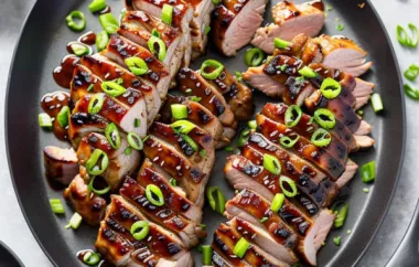 Asian Glazed Melt-in-Your-Mouth Pork Tenderloin Recipe