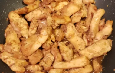 Asian-Inspired Honey Vanilla Chicken Recipe
