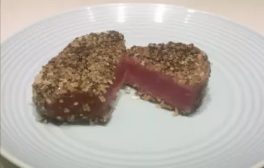 Asian Sesame Seared or Grilled Tuna: A Gluten-Free Delight