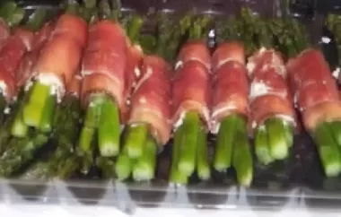Asparagus Wrapped in Crisp Prosciutto - A Delicious Appetizer