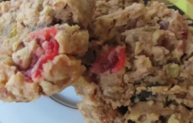 Aunt Bert's Fruitcake Cookies Recipe