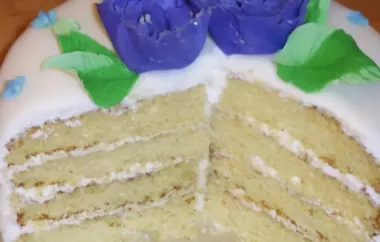 Aunt Bert's White Cake