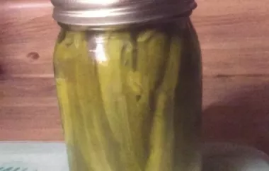Aunt Lillian's Pickled Okra