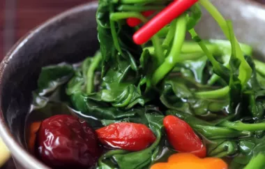 Authentic Asian Watercress Soup Recipe