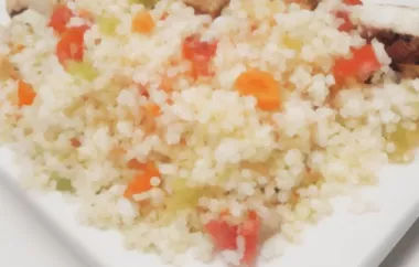 Authentic Guatemalan Rice Recipe