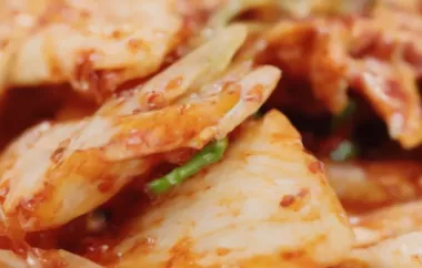Authentic Korean Kimchi Recipe