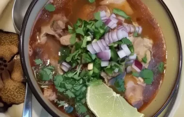 Authentic Menudo Rojo Recipe