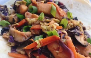 Authentic Moo Shu Chicken with Mandarin Pancakes Recipe