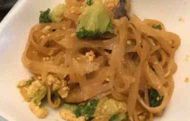 Authentic Pad See Ew: Thai Stir-Fried Noodles