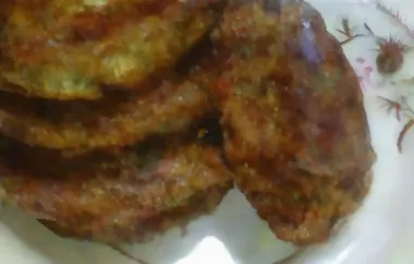 Authentic Shami Kebab Recipe - Ground Meat Kababs
