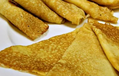 Authentic Swedish Pancakes