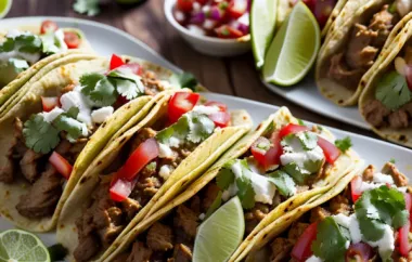 Authentic Tacos de Matamoros: A Flavorful Mexican Delight