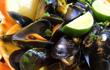 Authentic Thai Steamed Mussels Recipe