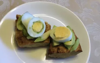 Avocado Breakfast Toast