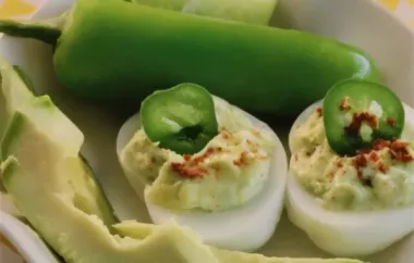 Avocado-Deviled Eggs