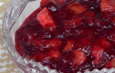 Awesome and Easy Cranberry Sauce Recipe