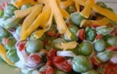 Bacon-Ranch-Pea Salad