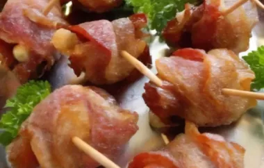 Bacon-Wrapped Dates Stuffed with Manchego Cheese – Delicious Appetizer